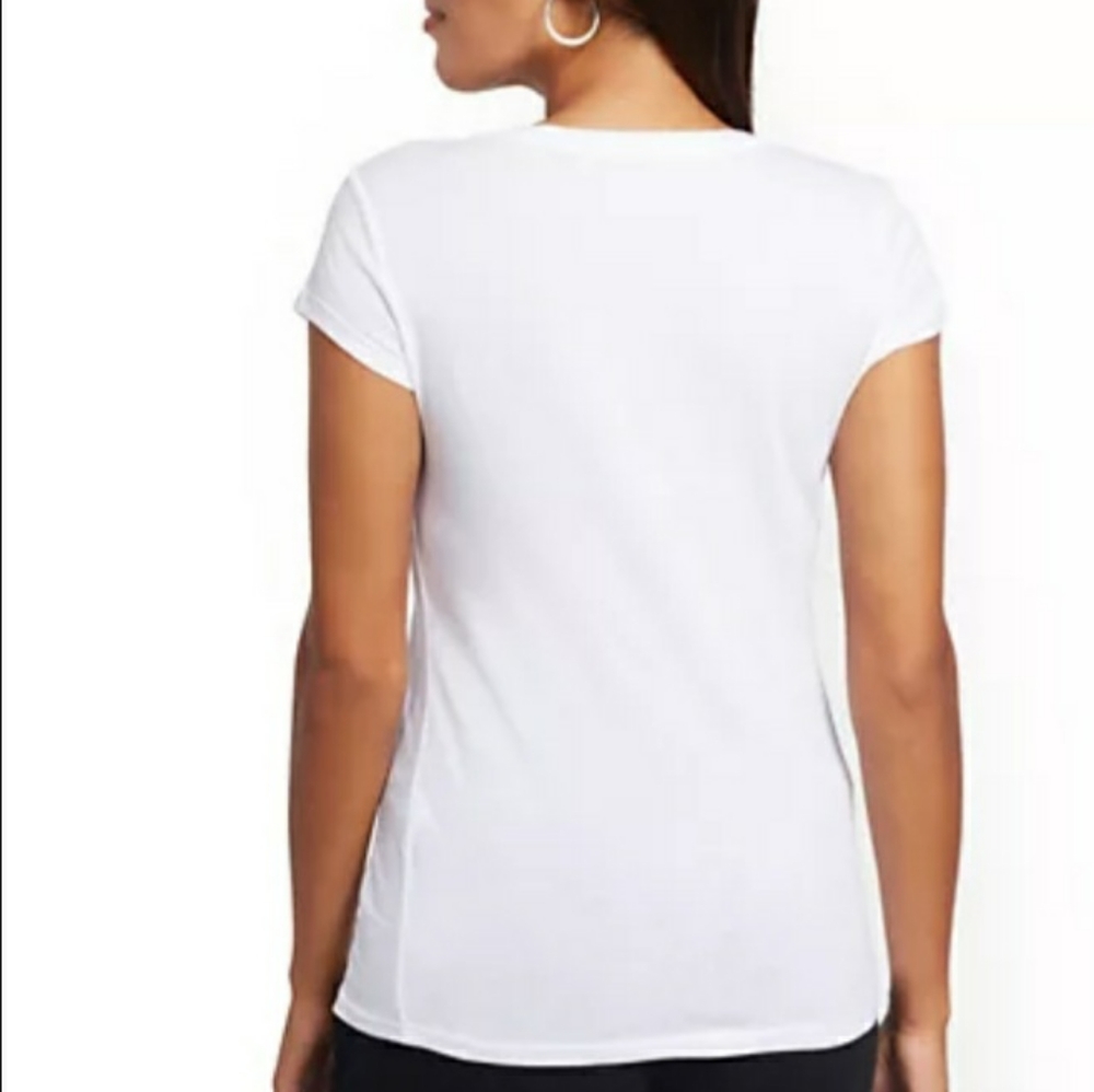 Women's Studded Tshirt - Picture 2 of 2